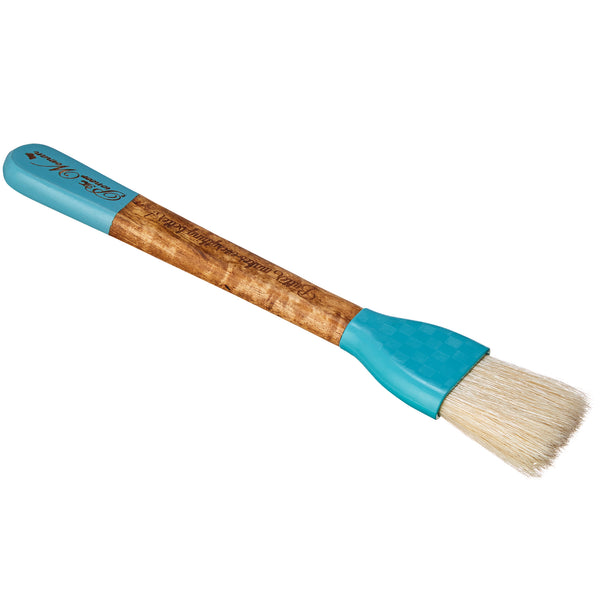 Cowboy Rustic Natural Boar's Hair Basting Brush with Acacia Wood Handle