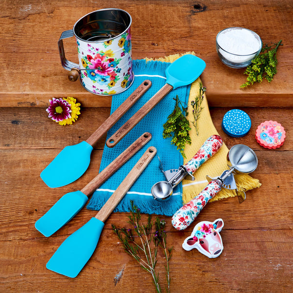 Spring 10-Piece Baking Prep Set, Teal