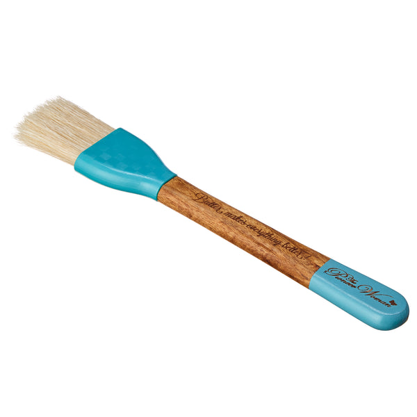 Cowboy Rustic Natural Boar's Hair Basting Brush with Acacia Wood Handle